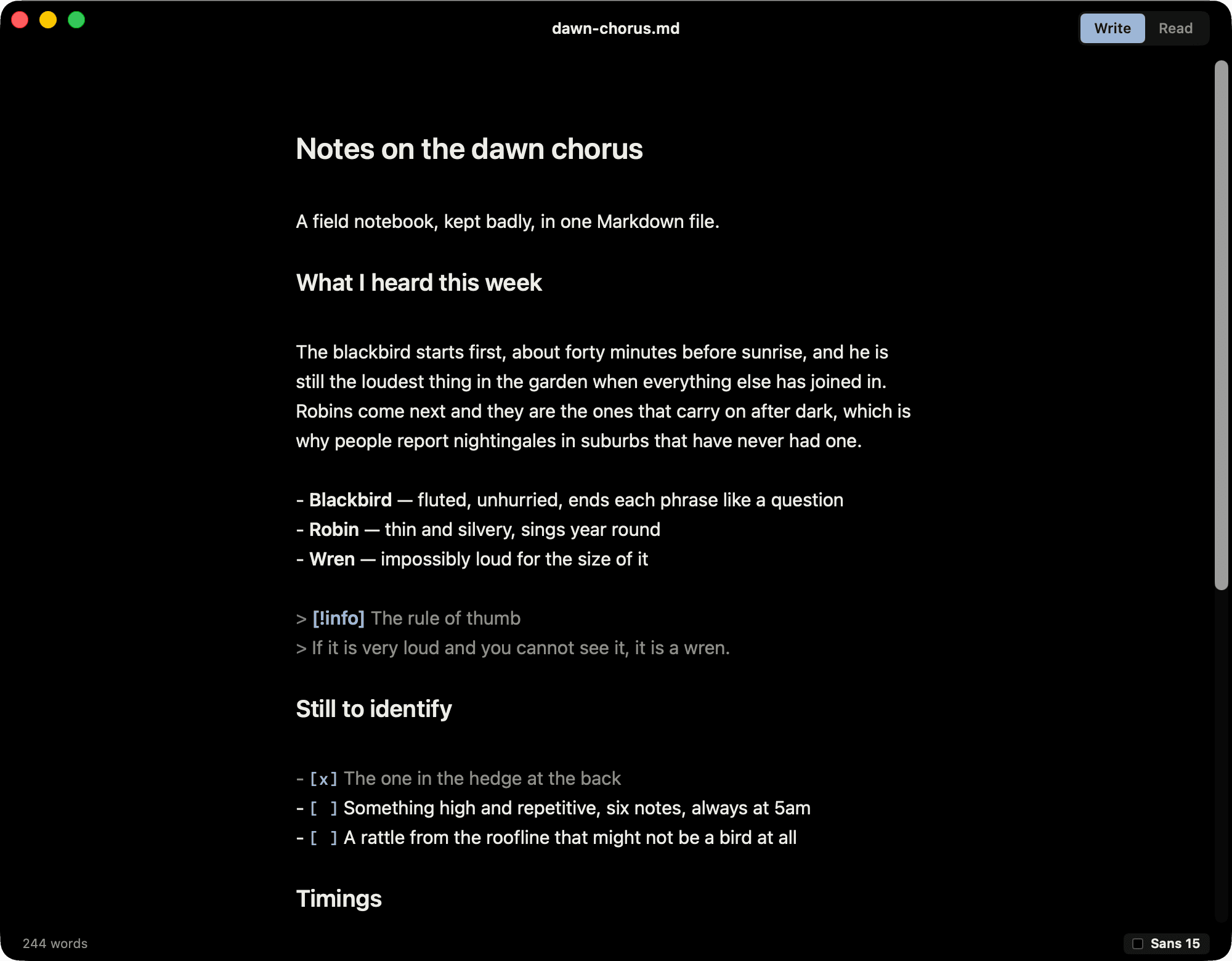 Lede on the Black theme, a true black page for OLED displays